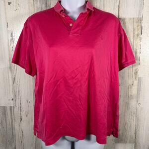 Ralph Lauren Golf Polo L | Magenta Pink | Cotton | Pink Pony | MSRP $98
